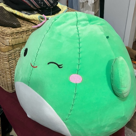 Maritza the Cactus 2021 Squishmallow  14” BIG butter soft cutie so pretty!! XXL - Picture 5 of 6